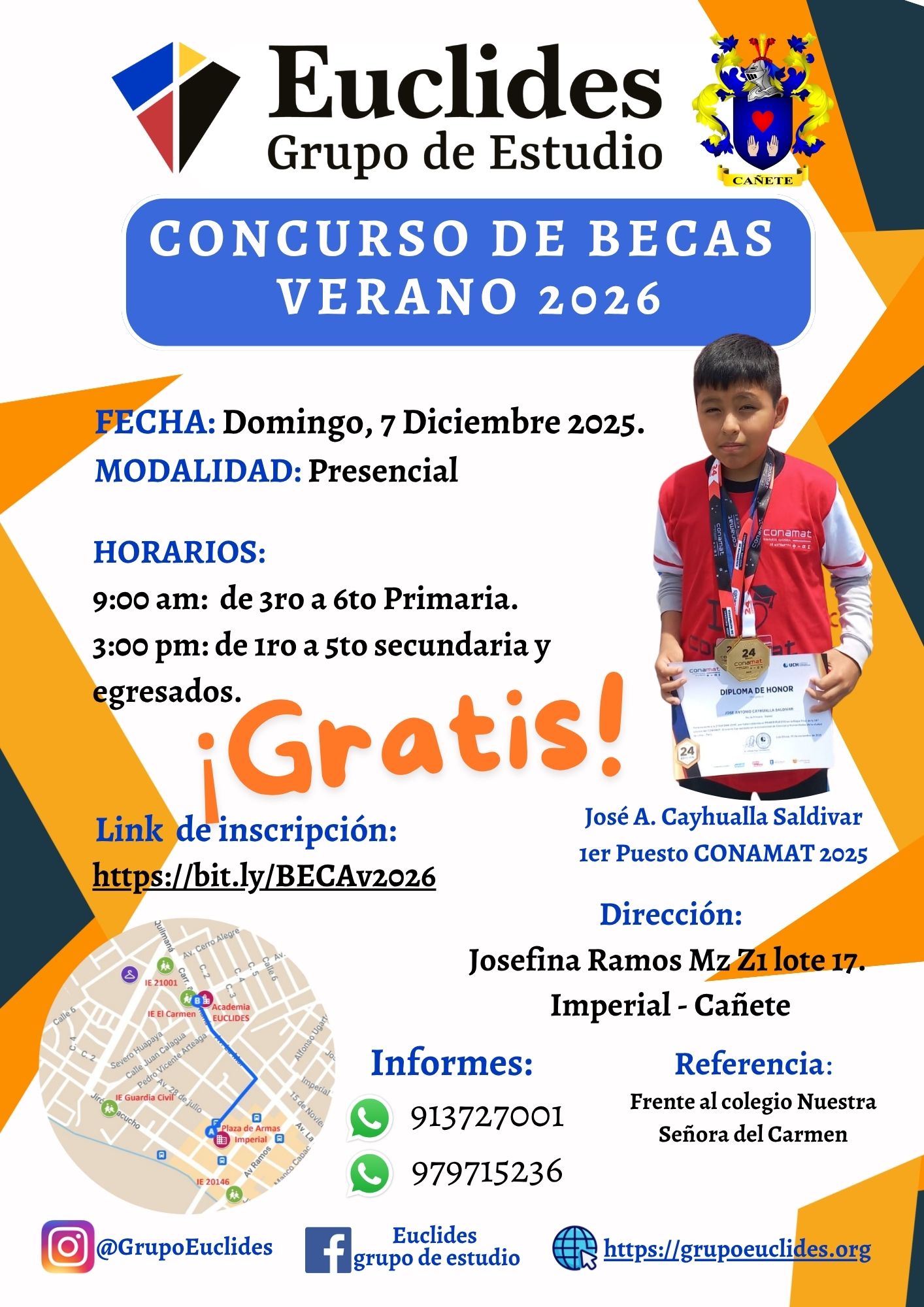 Concurso de Becas Verano 2026